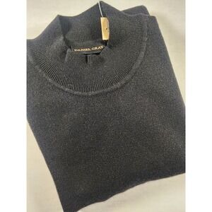 Daniel Gray Vintage 100% Merino Wool Lightweight Mens Large Pullover Sweater